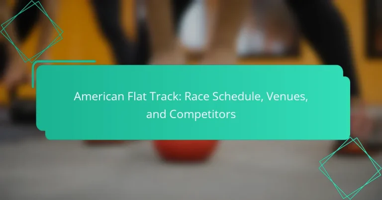 American Flat Track: Race Schedule, Venues, and Competitors