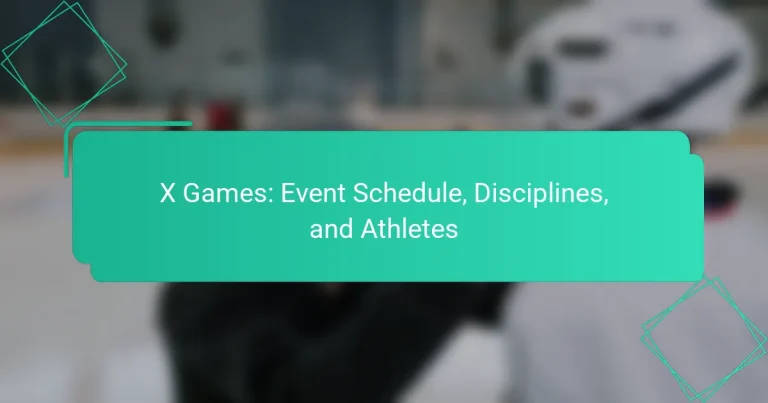 X Games: Event Schedule, Disciplines, and Athletes
